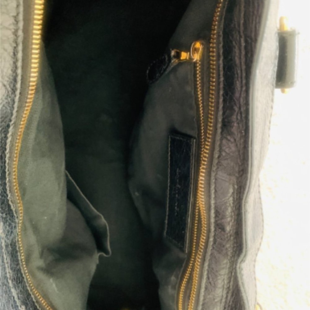 BALENCIAGA Agneau Giant 12 Gold Part Time Black - Picture 5 of 10